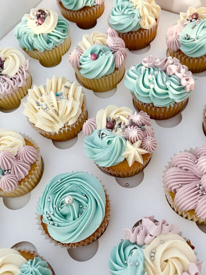 Frozen themed Cupcakes