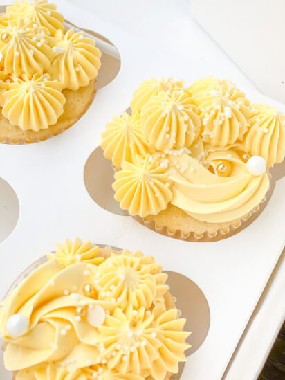 Yellow Cupcakes