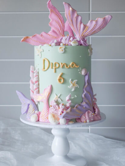 Mermaid Kid Cake