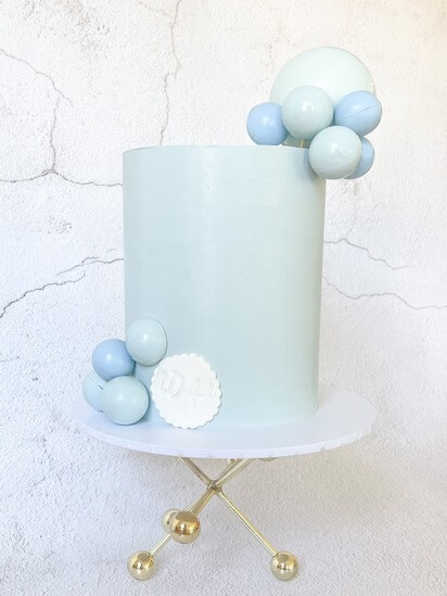 Blue Kid Cake